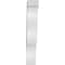 Ekena Millwork 3 1/2-in. W x 10-in. D x 22-in. H Funston Architectural Grade PVC Knee Brace BRCP035X10X22FST - alternate 5